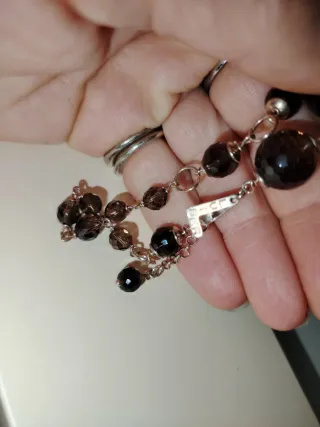 Bracciale Quarzo Fumè Multisfaccettato