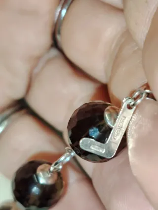 Bracciale Quarzo Fumè Multisfaccettato