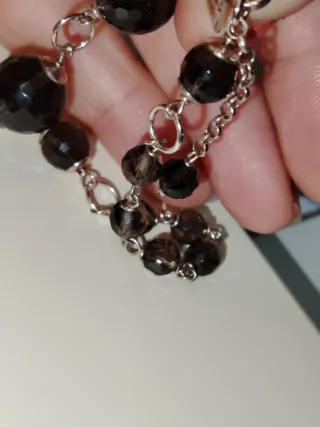 Bracciale Quarzo Fumè Multisfaccettato