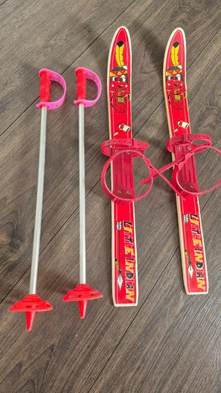 Esquis de juguete para niño-niña