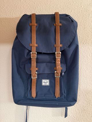 Mochila Herschel Azul y Marrón
