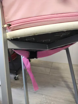 Trona de viaje Asalvo rosa