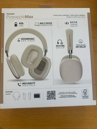 Auriculares Energy Sistem PineappleMax Bluetooth