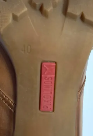 Botines Pikolinos Piel Camel Talla 40