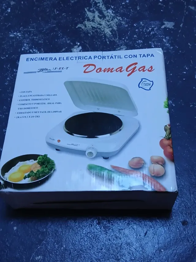 Encimera Eléctrica Portátil Dama Gas