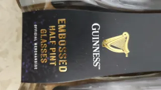 Vasos Guinness Half Pint Oficiales