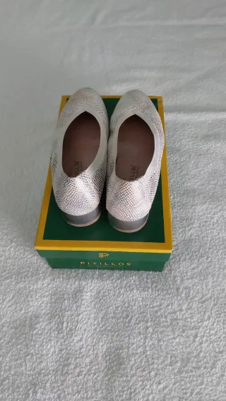 Salones Pitillos dorados y plateados