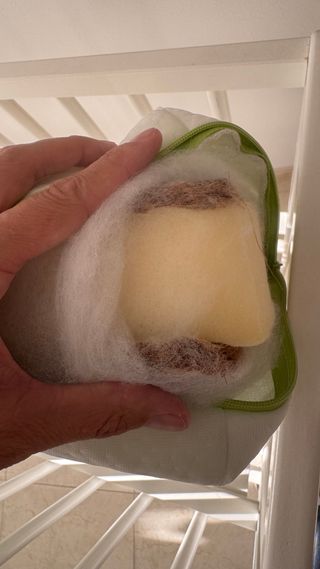 Cuna de bebé blanca