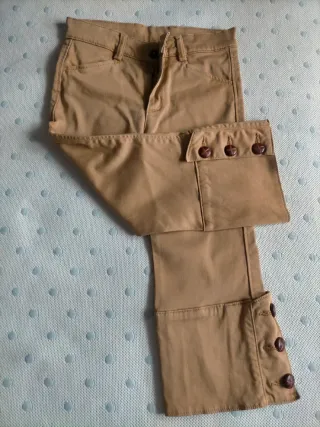 Pantalón Montero niño talla 4 Camel