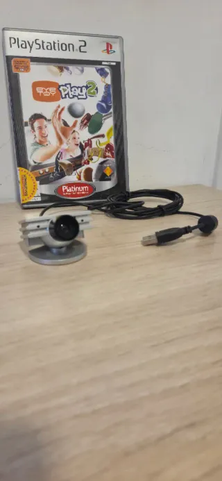 Playstation 2 FAT Negra + Accesorios