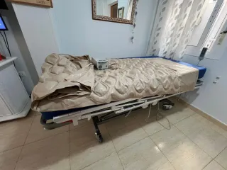 Cama articulada eléctrica más colchón antiescaras