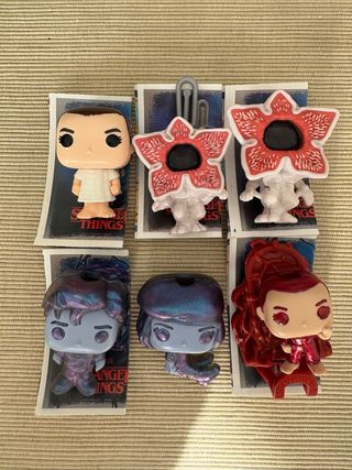 6 Figuras Kinder Joy Stranger Things