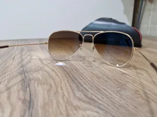 Ray-Ban Aviator RB3025 Doradas Marrones