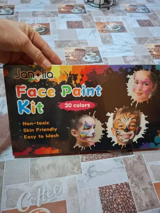 Kit Pintura Facial Janolia 20 Colores