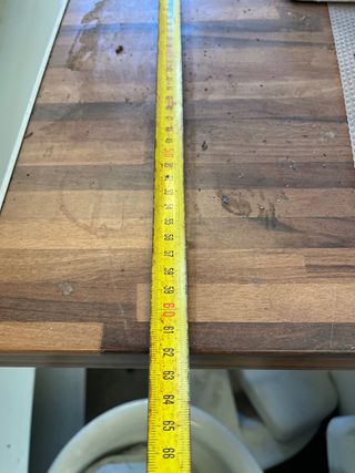 Mueble auxiliar cocina madera, con encimera