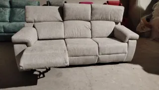 Sofá eléctrico relax gris