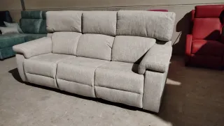 Sofá eléctrico relax gris