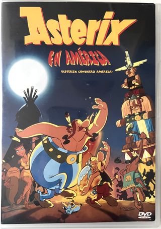Lote 2 DVDs Tintin y Asterix