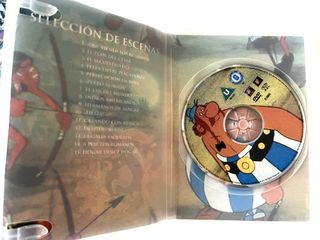 Lote 2 DVDs Tintin y Asterix