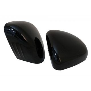 Carcasas de espejo retrovisor en Negro Brillo para