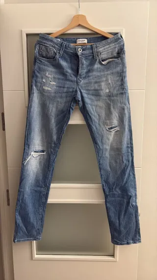 Pantalón vaquero azul JACK & JONES