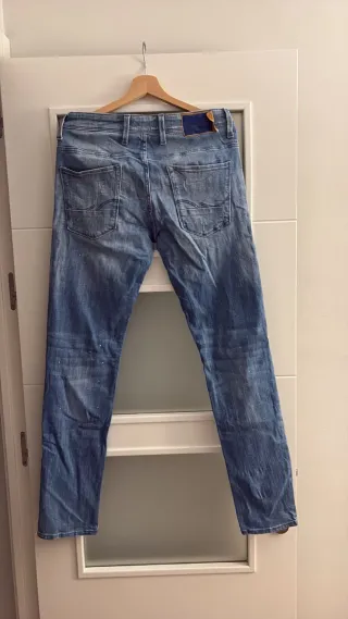 Pantalón vaquero azul JACK & JONES
