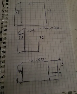 Vitrina de madera y cristal