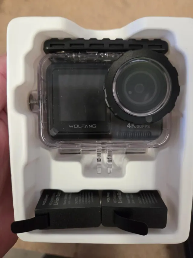 Cámara Deportiva WOLFANG GA420 Doble Pantalla