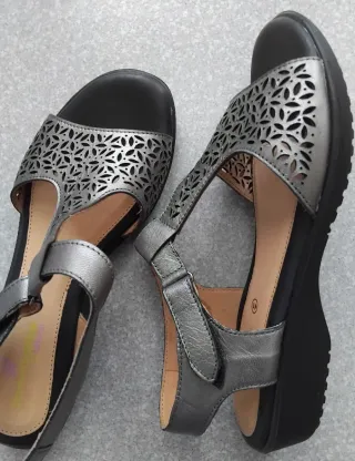 Sandalias piel mujer talla 41 nuevas