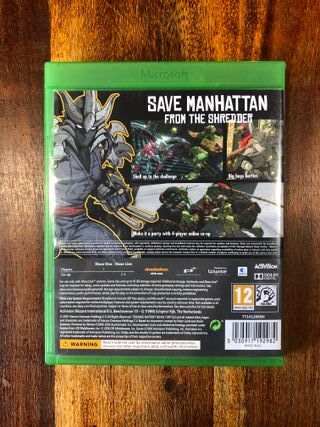 Teenage Mutant Ninja Turtles xbox one TMNT