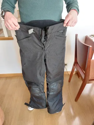 Pantalón de moto negro