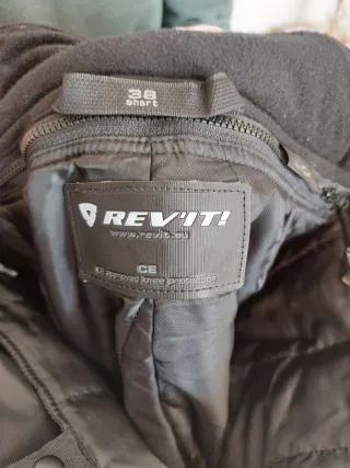 Pantalón de moto negro