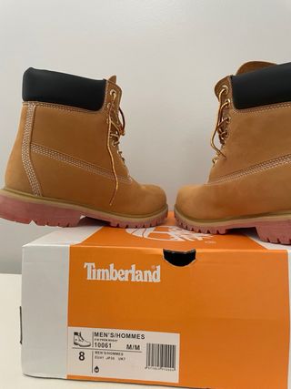 Botas Timberland Homem Castanho/dourado