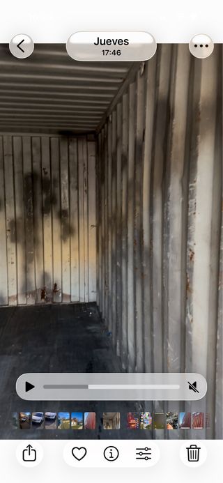 Contenedor marítimo 20 pies