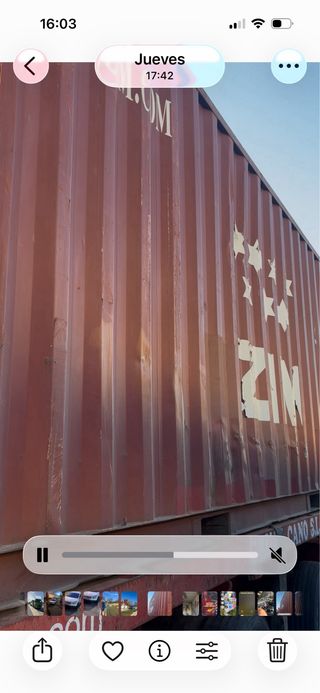 Contenedor marítimo 20 pies