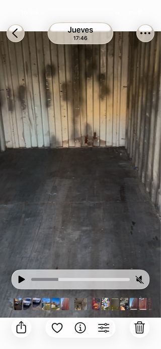 Contenedor marítimo 20 pies