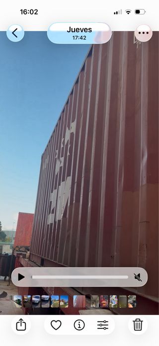 Contenedor marítimo 20 pies