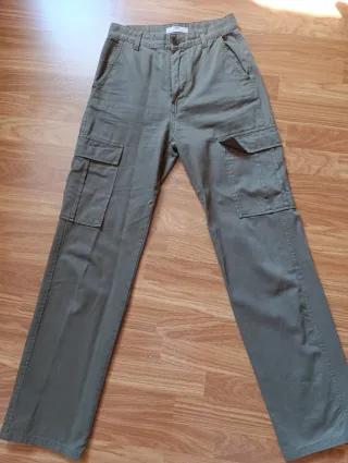 Pantalón cargo verde