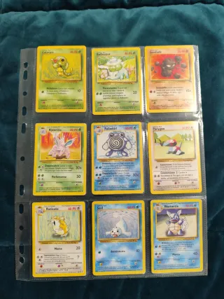 Lotto carte Pokémon Set Base con holo più di 70 c