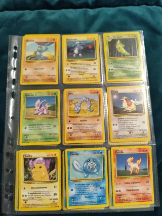 Lotto carte Pokémon Set Base con holo più di 70 c