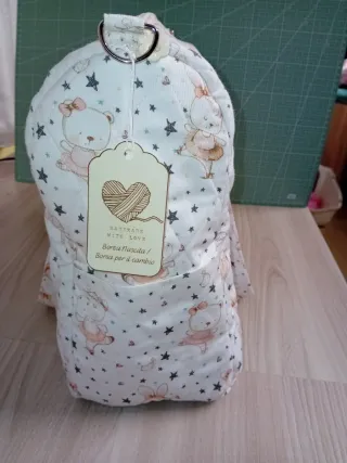 Set Borsa e Fasciatoio Orsetti e Coniglietti