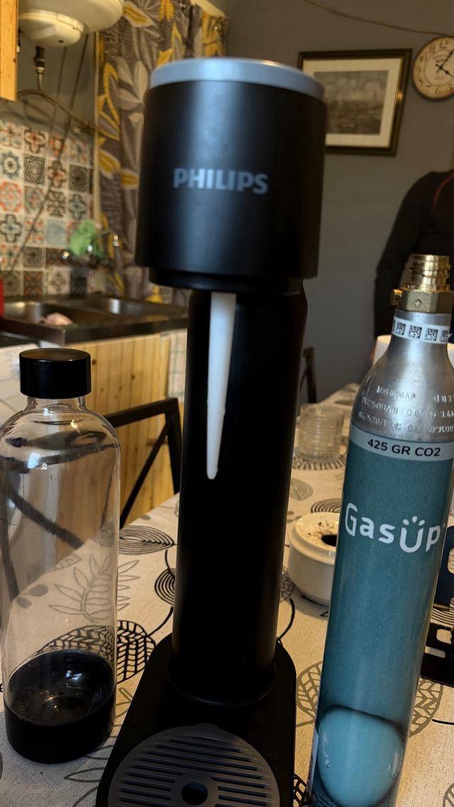 Máquina agua con gas Philips
