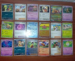 Cartas Pokémon original acaban de salir del sobre