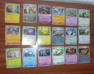 Cartas Pokémon original acaban de salir del sobre