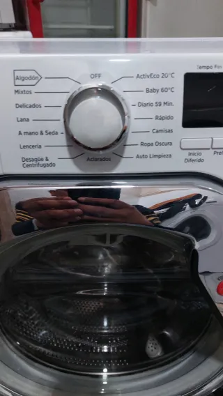 Lavadora Hoover Otsein 8kg 1300 RPM A+++