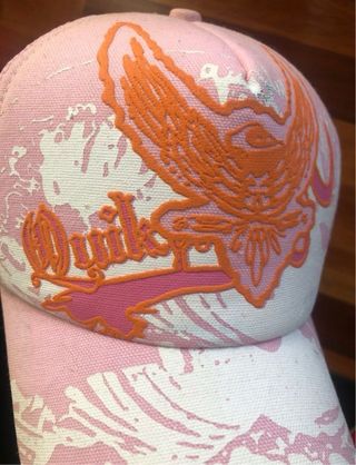 Gorra Quiksilver rosa nueva