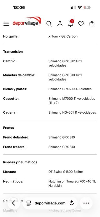 Bicicleta Gravel MMR X-Tour Carbono Talla S