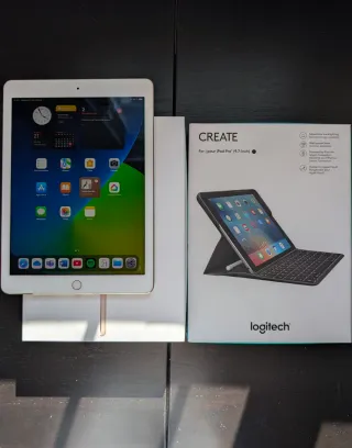 Apple iPad Pro 9.7 32GB Color Oro + funda Logi