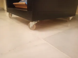 Mesa LACK IKEA Negra-Marrón