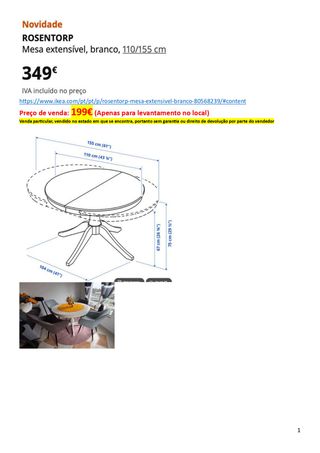 Liquidação total de apartamento